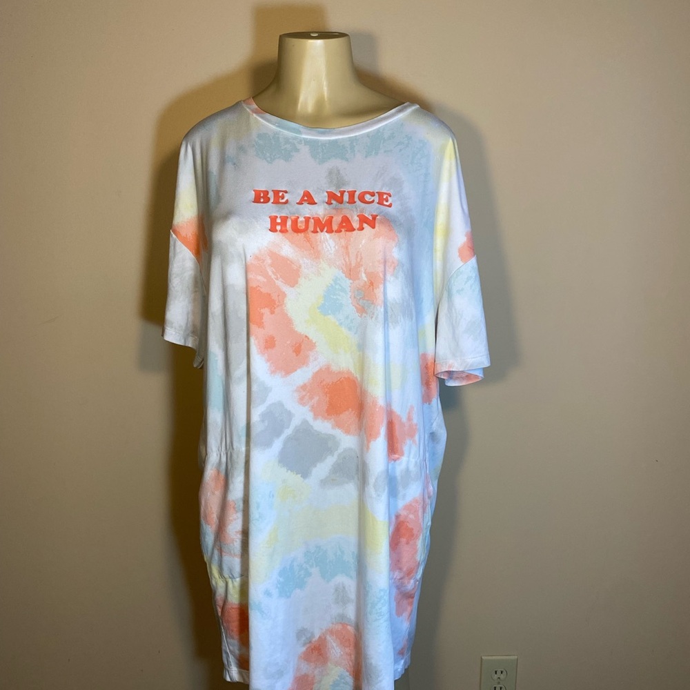 Secret Treasures Pastel Tie-Dye Tee